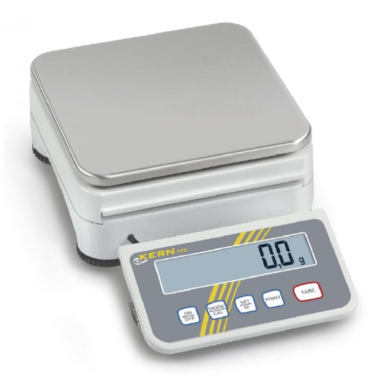 Bilancia Di Precisione KERN PCD 6K-4 | Portata 6000g | Leggibilità 0,1g | Piattaforma Separata - Foto 8