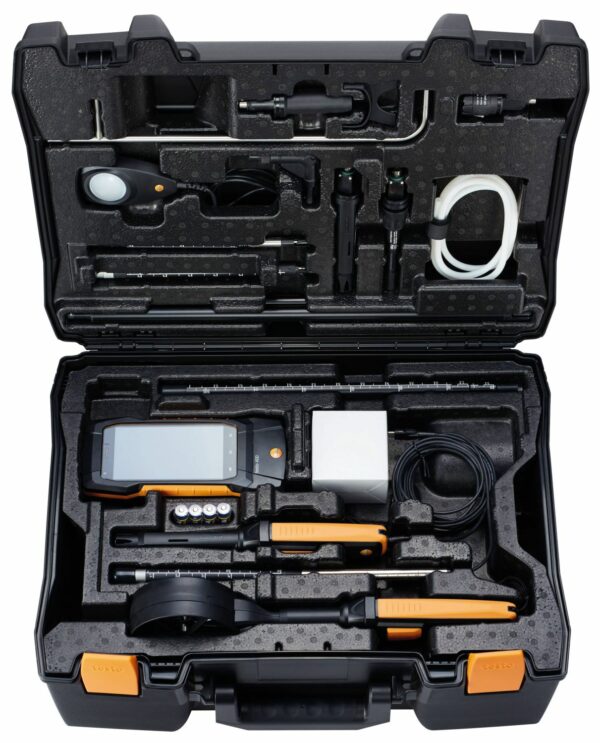 Transport case for IAQ and comfort level measurements