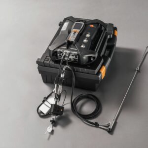 External sample gas conditioner and flue gas analyzer testo 350