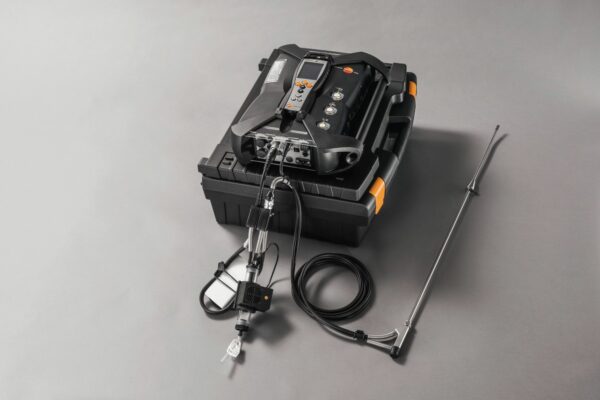 External sample gas conditioner and flue gas analyzer testo 350