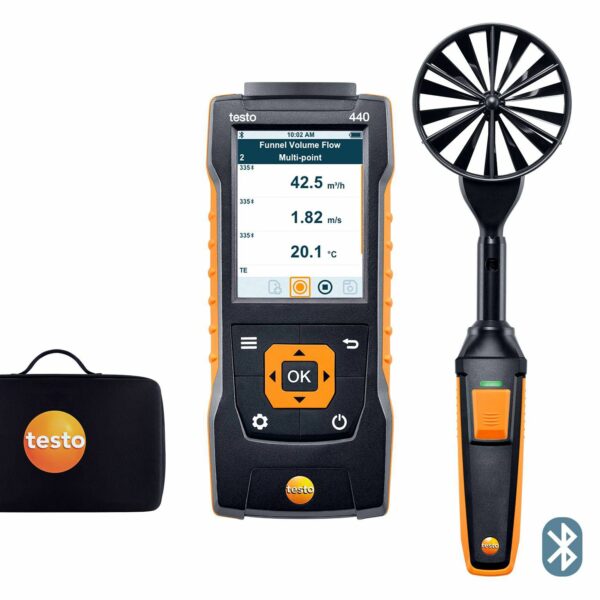 testo 440 100 mm Vane Kit with Bluetooth®