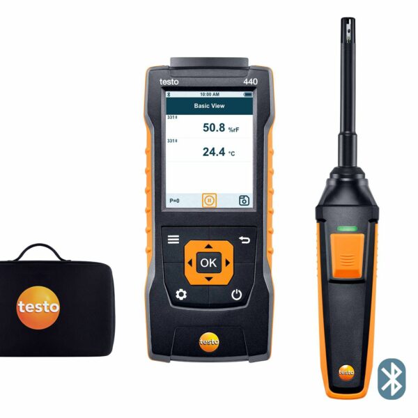 testo 440 Humidity Kit with Bluetooth®