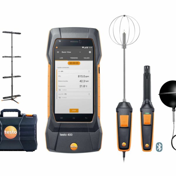 testo 400 IAQ and comfort kit with tripod