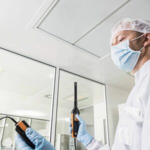 Humidity  measurements in cleanrooms with high-precision humidity probe and testo 440