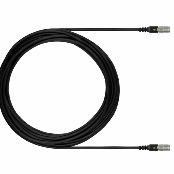 Connection cable with bayonet fitting
