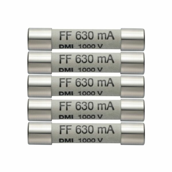 Spare fuses 630 mA/1000 V 0590 0006