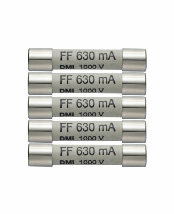 Spare fuses 630 mA/1000 V 0590 0006