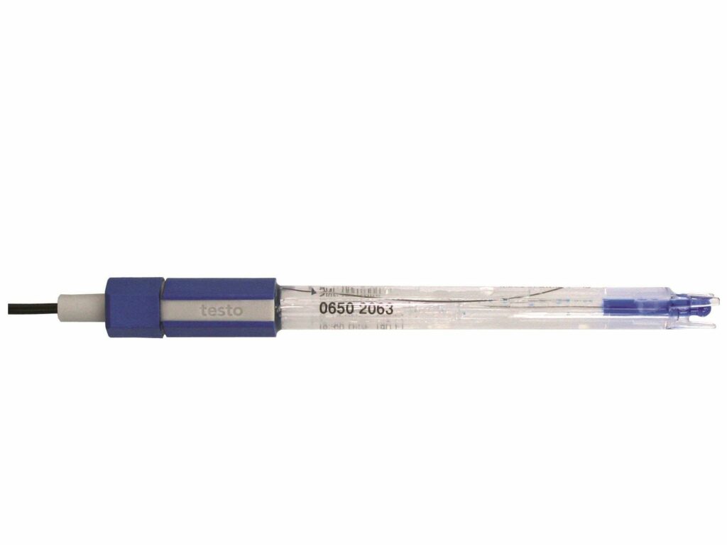 pH universal plastic electrode without temperature sensor