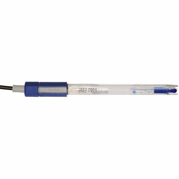 pH universal plastic electrode with temperature sensor