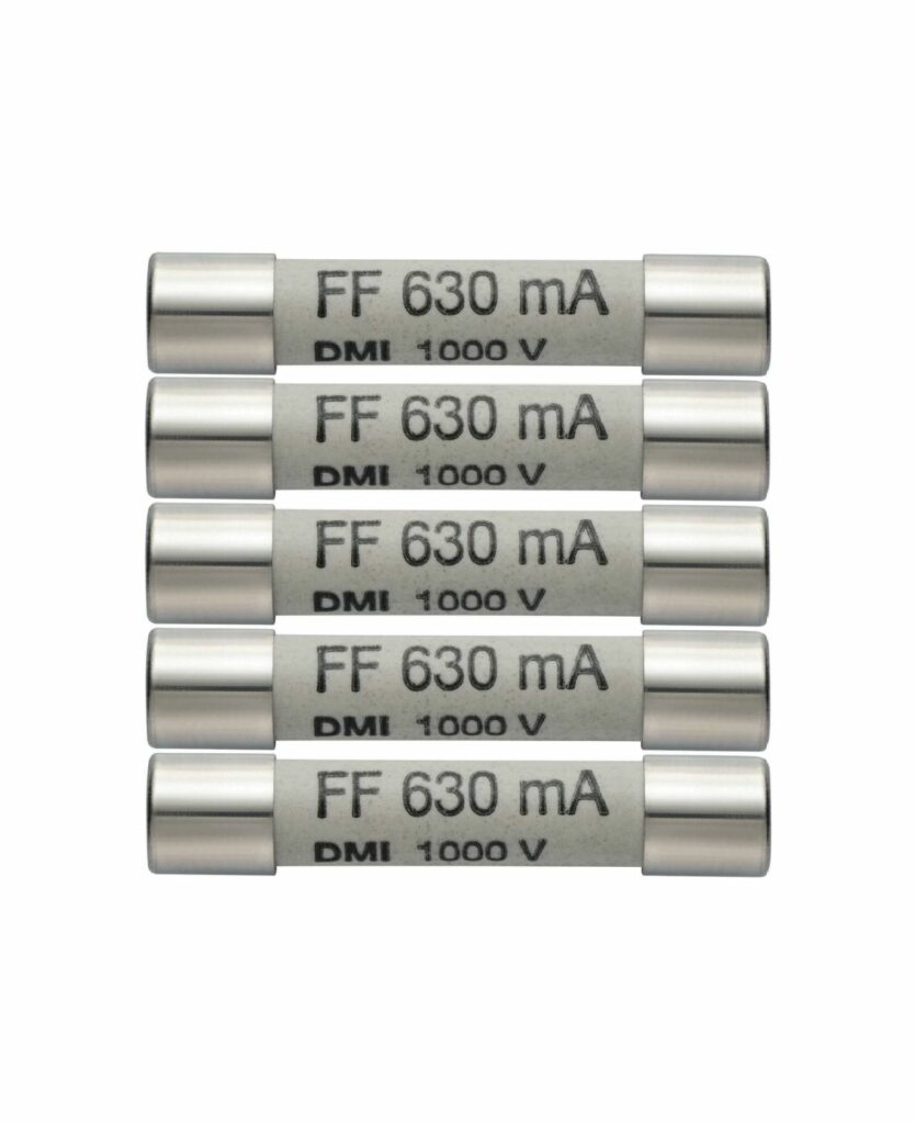 Kit di 5 fusibili  630mA/1.000V x 760-3 - immagine 2