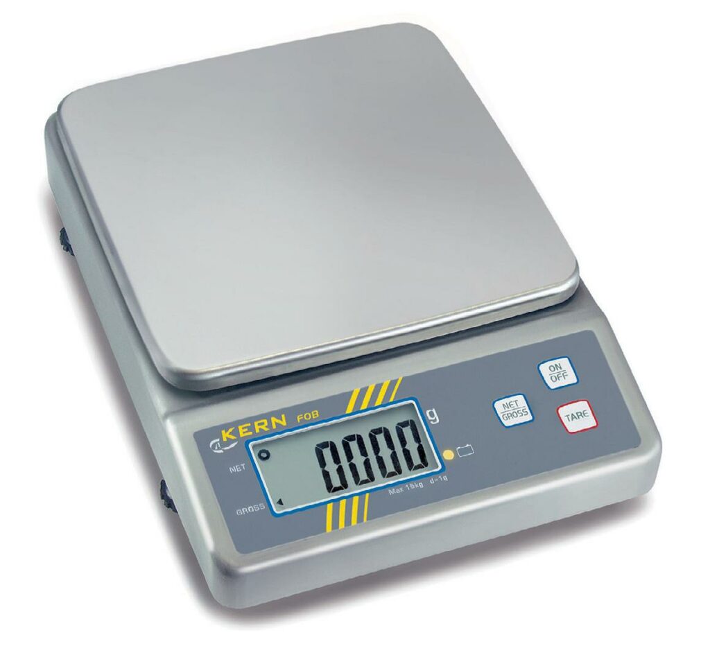 BILANCIA PROFESSIONALE COMPATTA FOB 15K1L - immagine 2
