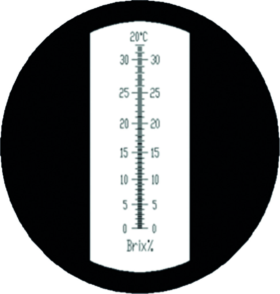 101 MOD.101 Rifrattometro 0-32 BRIX - immagine 3