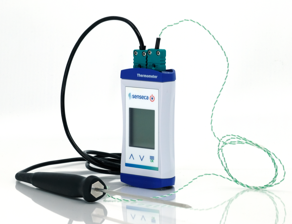 Senseca ECO 130.2 Termometro con allarme a 2 canali a risposta rapida (ex G 1202) - immagine 2