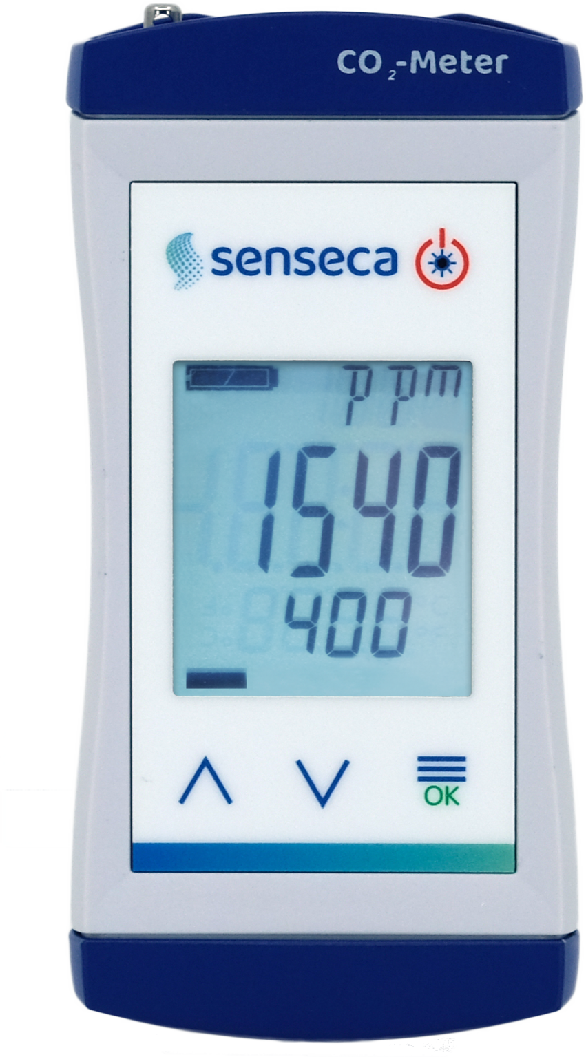 Senseca ECO 420-02 Monitor CO₂ compatto con allarme (ex G 1910)