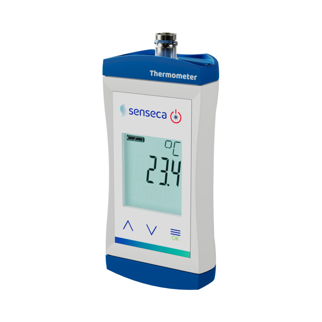 Senseca ECO 120-E3-MB3 Termometro allarme impermeabile per sonde intercambiabili BNC