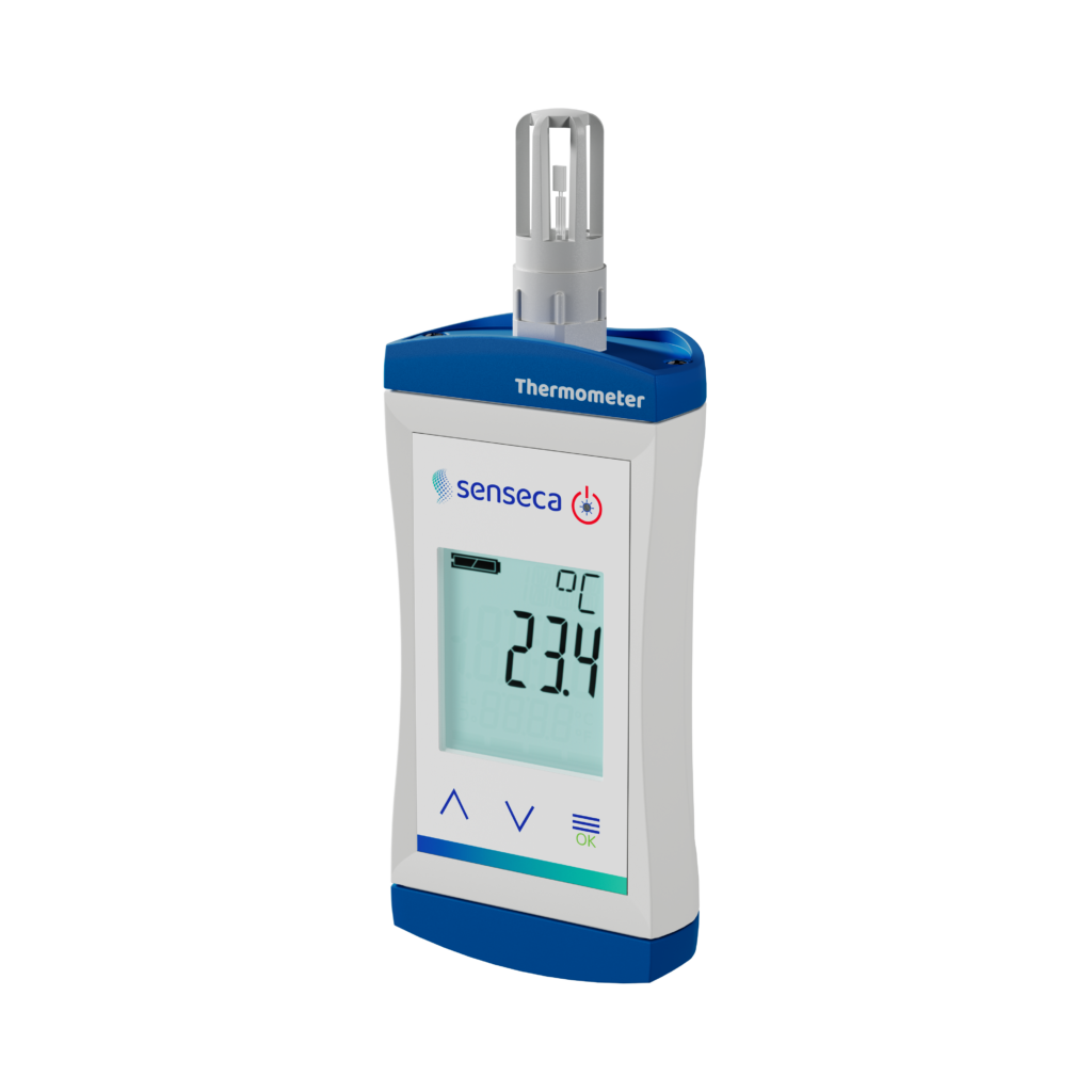 Senseca ECO 123-AIR Termometro ambientale di precisione con allarme