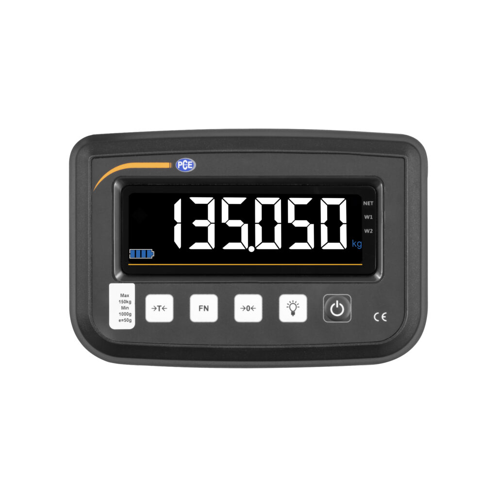 Bilancia a piattaforma PCE-MS PC150-1-30x40-M - immagine 3