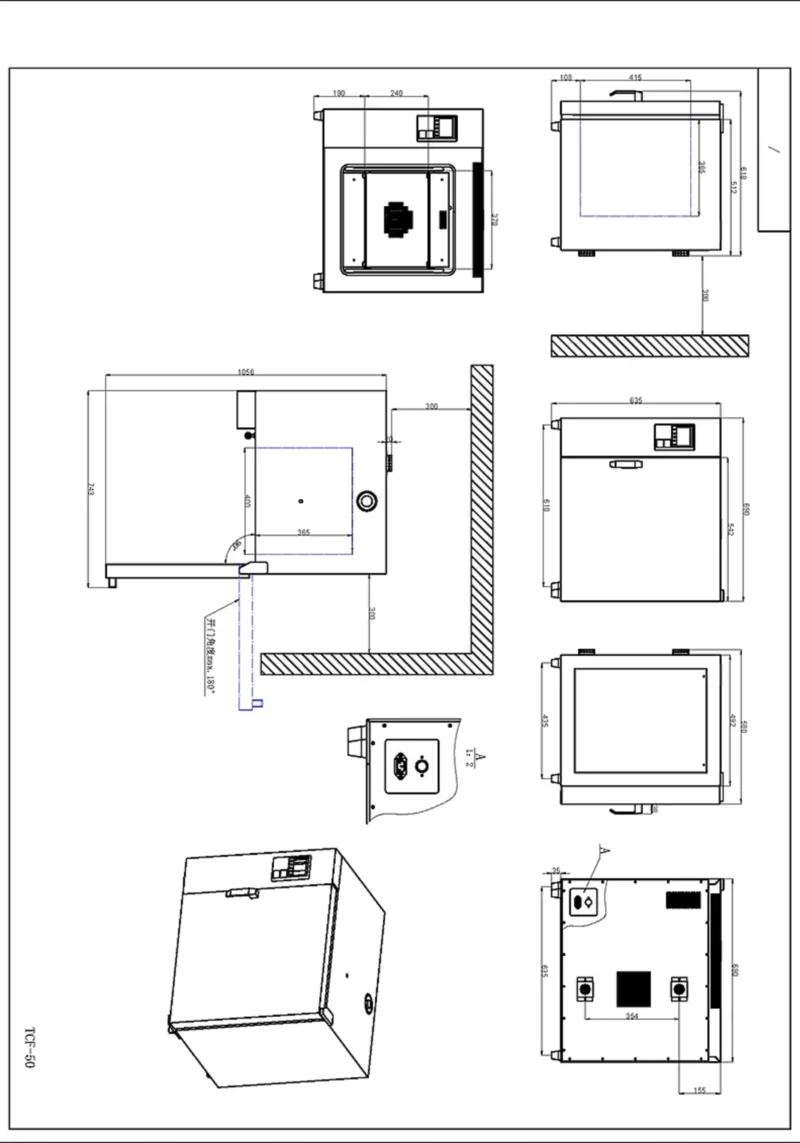 Stufa TCF 50 NEW a ventilazione forzata - immagine 2