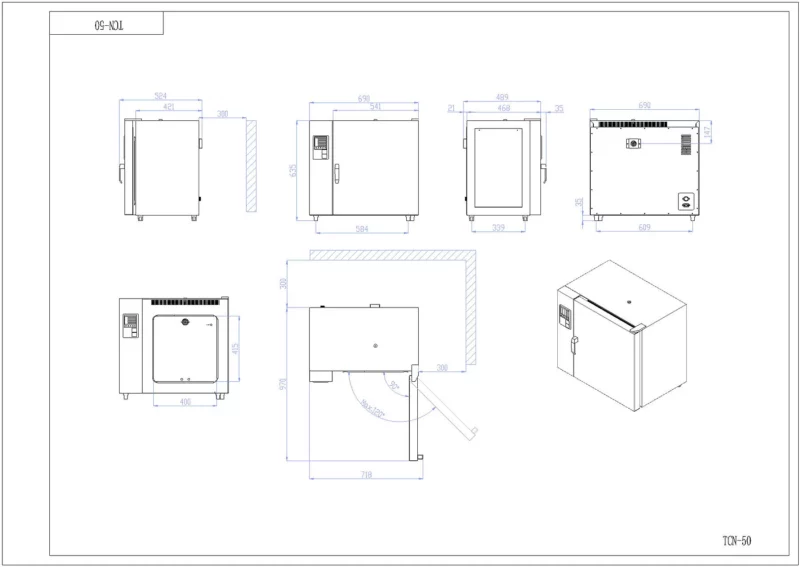 Stufa TCN 50 SUPER NEW a convezione naturale - immagine 6