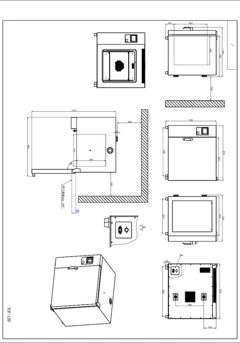 Stufa TCF 120 SUPER NEW a ventilazione forzata - immagine 7
