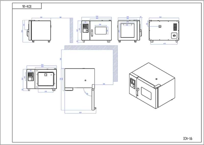 Incubatore ICN 16 NEW a convezione naturale - immagine 3