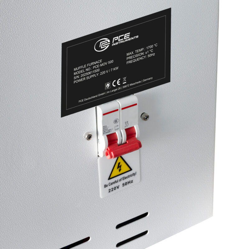 Forno a muffola PCE-MOV 500 - immagine 3