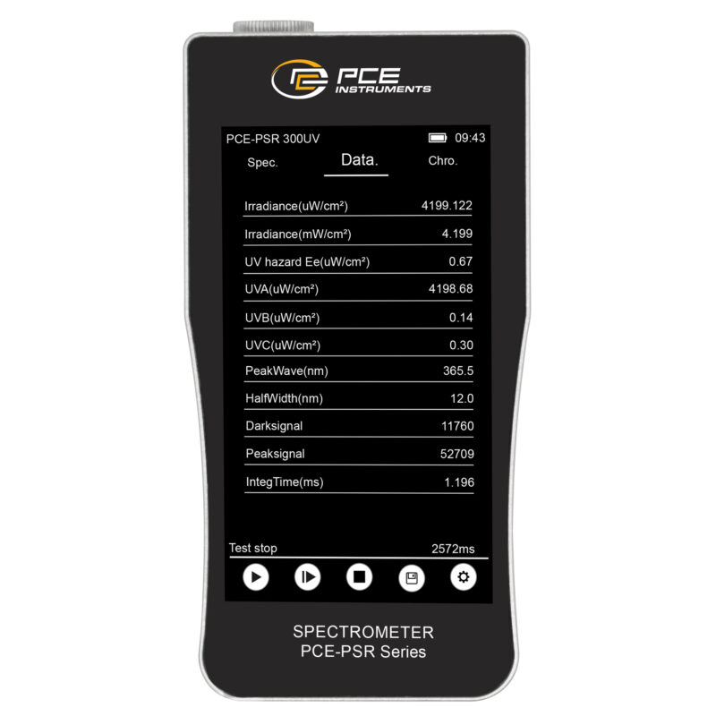 Spettrometro PCE-PSR 300UV - immagine 2