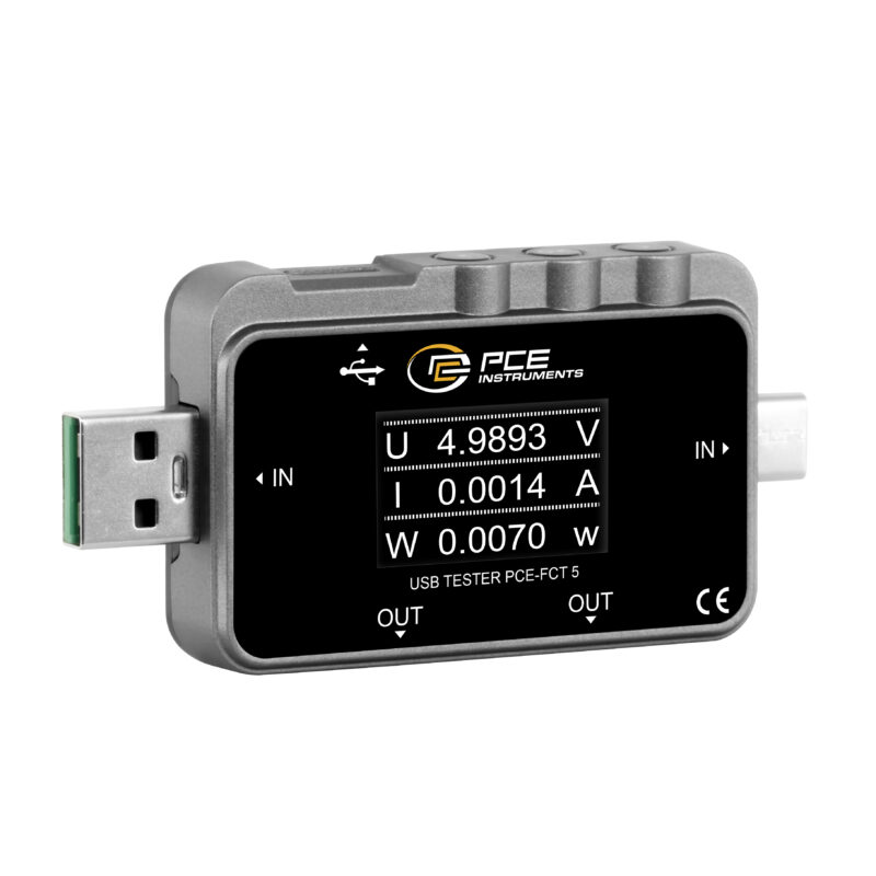 Tester di tensione USB PCE-FCT 5