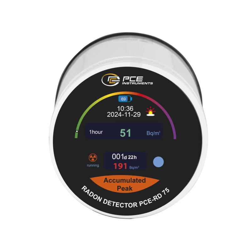 Rilevatore di radiazioni Radon PCE-RD 75 - immagine 4