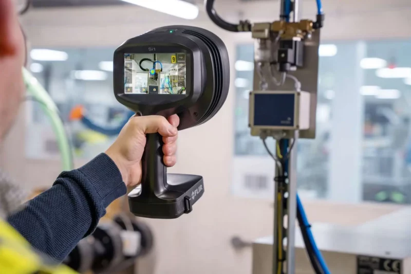 FLIR SI1-LD TELECAMERA ACUSTICA INDUSTRIALE PER IL RILEVAMENTO DELLE PERDITE DI PRESSURIZZAZIONE - immagine 2