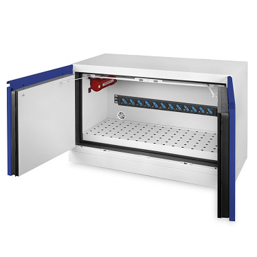 LITHIUMSAFE - ARMADIO DI SICUREZZA PICCOLE DIMENSIONI DUE PORTE PER LO STOCCAGGIO DI BATTERIE AL LITIO