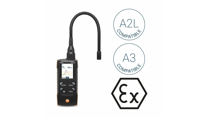 TESTO 515-EX CERCAFUGHE ATEX PER USO SU GAS METANO, PROPANO, BUTANO, CON INDICE %LEL - immagine 3