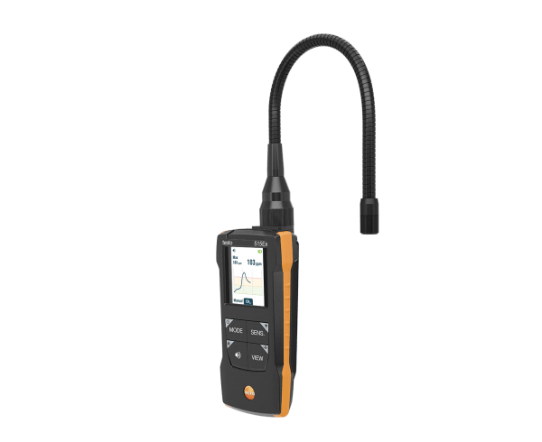 TESTO 515-EX CERCAFUGHE ATEX PER USO SU GAS METANO, PROPANO, BUTANO, CON INDICE %LEL