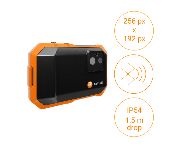 testo 862-2 - Termocamera tascabile (256 x 192 pixel)