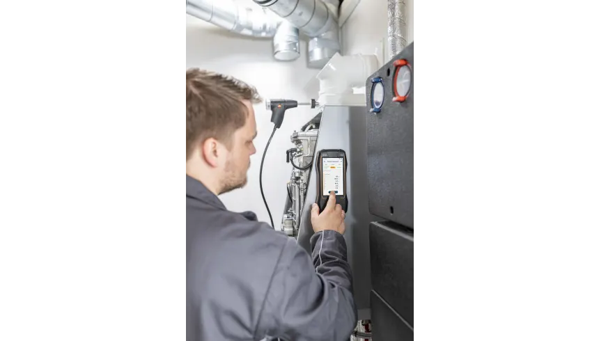 kit testo 330 - Analizzatore di combustione con sensori O₂ e CO - immagine 6