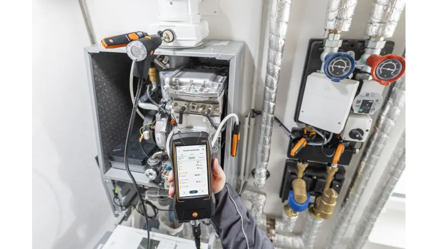 kit testo 330 - Analizzatore di combustione con sensori O₂ e CO - immagine 7