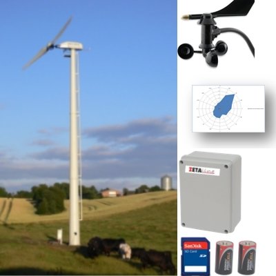 ANEMOMETRO PER MONITORAGGI EOLICI KIT COMPLETO – Zetalab